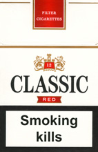 Classic Red Cigarettes pack