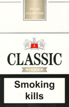 Classic Silver Cigarettes pack