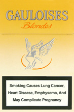 Gauloises Yellow (Ultra Lights) Cigarettes pack
