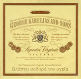 George Karelias And Sons Cigarettes pack