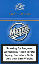 Magna Blue (Lights) Cigarettes pack