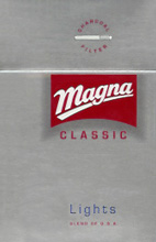 Magna Classic Lights Cigarettes pack
