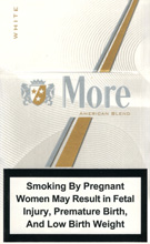 More One (Fine White) Cigarettes pack