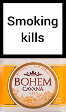 Bohem Cavana Cigarettes pack