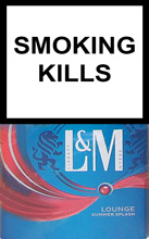 L&M Lounge Summer Splash Cigarettes pack