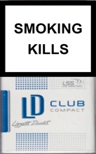 LD Club Extra Blue Cigarettes pack