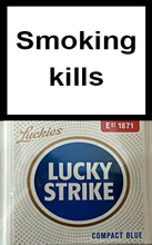 Lucky Strike Compact Blue