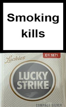 Lucky Strike Compact Silver