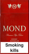 Mond Super Slim Cherry Cigarettes pack