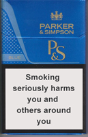Parker & Simpson Blue Cigarettes pack