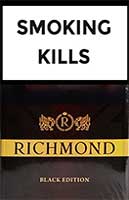 Richmond Black Edition Cigarettes pack