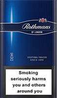 Rothmans Demi Blue Cigarettes pack