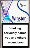 Winston XStyle Duo Purple Cigarettes pack