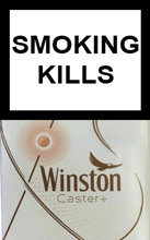 Winston Xstyle Caster Cigarettes pack