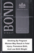 Bond Special Compacts Cigarettes pack