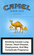 Camel Lights (Blue) Cigarettes pack