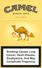 Camel Filters Cigarettes pack