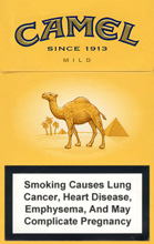 Camel Mild (Orange) Cigarettes pack