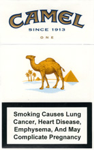 Camel One Cigarettes pack