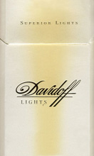 Davidoff Lights (Gold) Cigarettes pack