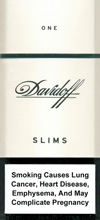 Davidoff Slim One 100`s