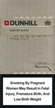 Dunhill Master Blend Cigarettes pack