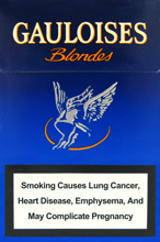 Gauloises Blue (Filter) Cigarettes pack