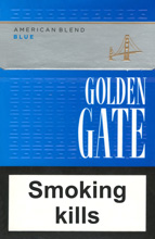 Golden Gate Blue Cigarettes pack