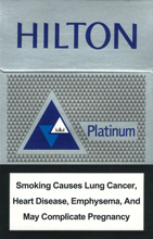 Hilton Platinum Cigarettes pack