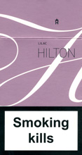 Hilton Super Slims Liliac 100's