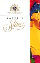 Karelia Slims 100`s Cigarettes pack