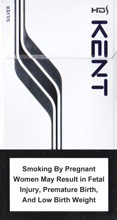 Kent HDs Silver Super Slims 100s