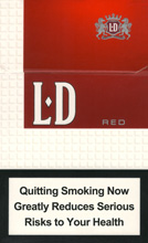 LD Red Cigarettes pack