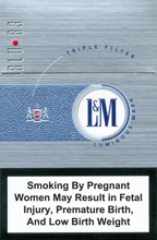 L&M BLU 83 Slims Cigarettes pack