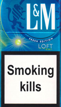 L&M Loft 2 in 1 Cigarettes pack