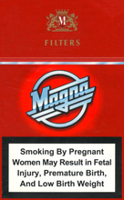 Magna Red Cigarettes pack