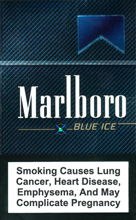 Marlboro Blue Ice (Menthol) Cigarettes pack