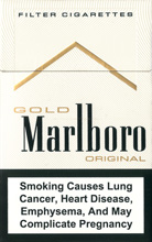 Marlboro Lights (Gold) Cigarettes pack