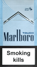 Marlboro Touch (light-blue) Cigarettes pack