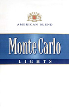 Monte Carlo Lights (Balanced Blue) Cigarettes pack