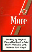 More (Filters) Cigarettes pack