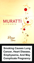 Muratti Eleganza Rosso Slims 100`s Cigarettes pack