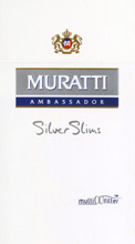 Muratti Silver Slims 100's