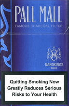 Pall Mall Nanokings Blue(mini) Cigarettes pack