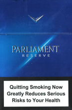 Parliament Reserve Cigarettes pack
