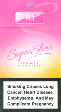 R1 Super Slims Summer Cocktail 100's Cigarettes pack