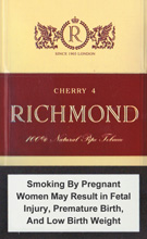 Richmond Cherry 4 Cigarettes pack