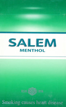 Salem Original Menthol Cigarettes pack