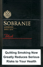 Sobranie Black Cigarettes pack