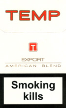 Temp Export Cigarettes pack